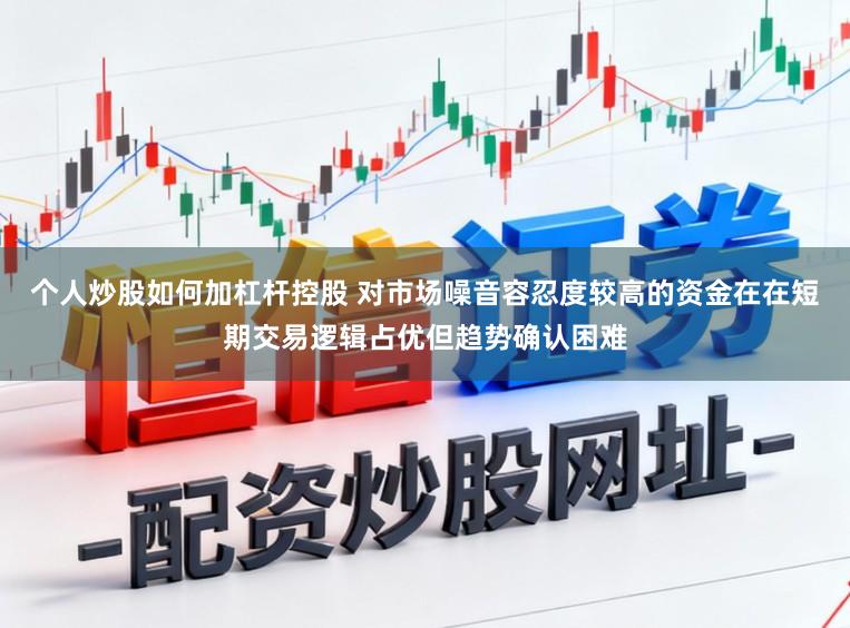 个人炒股如何加杠杆控股 对市场噪音容忍度较高的资金在在短期交易逻辑占优但趋势确认困难