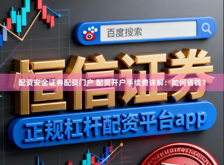 配资安全证券配资门户 配资开户手续费详解:如何省钱?