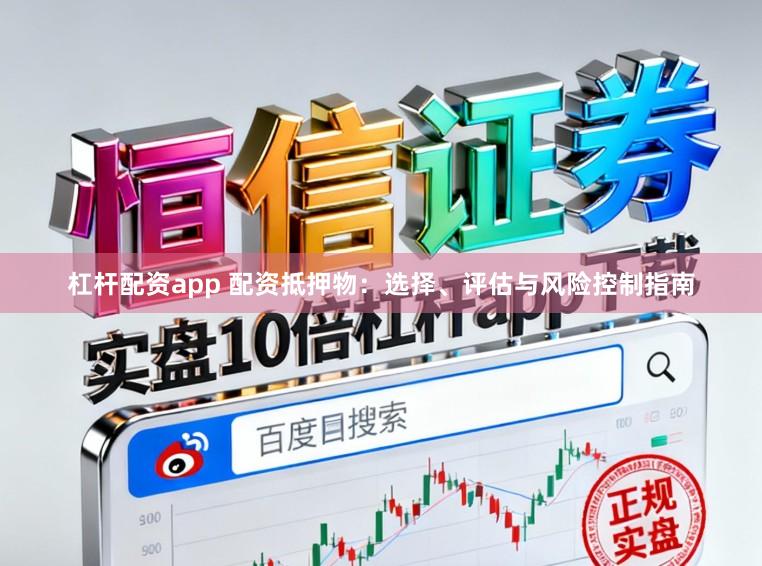 杠杆配资app 配资抵押物：选择、评估与风险控制指南