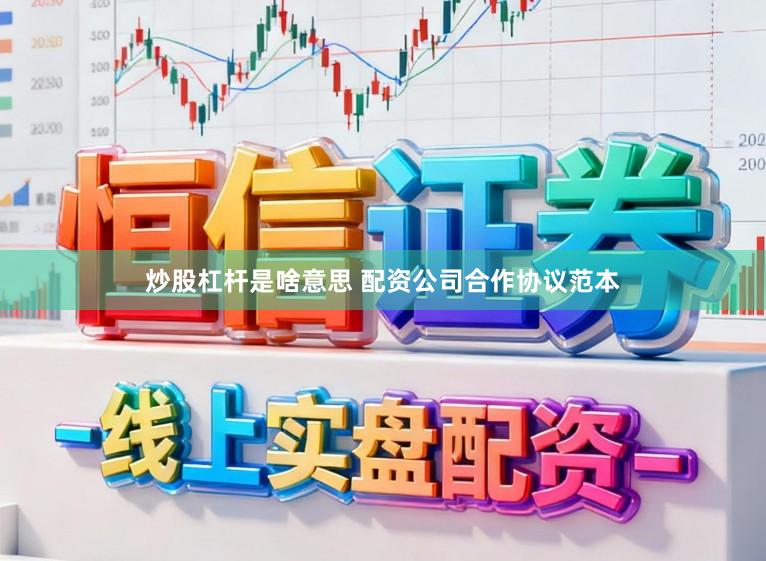 炒股杠杆是啥意思 配资公司合作协议范本